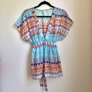 Tribal Patterned Blouse